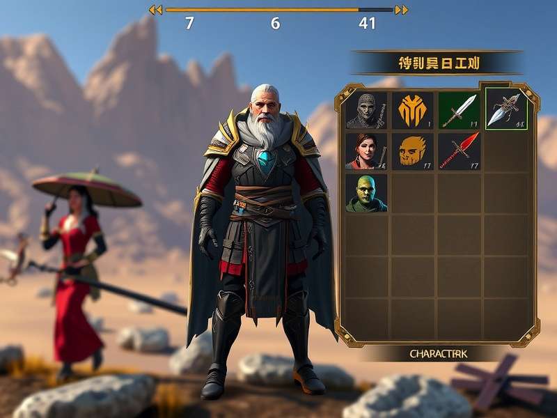 Holy Trek Warrior gameplay screenshot